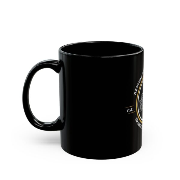 11oz Black Mug - Image 2