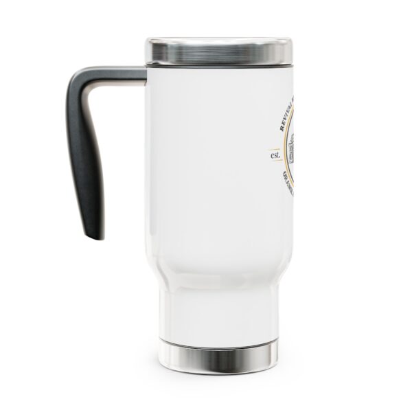 Stainless Steel Travel Mug with Handle, 14oz - Image 3