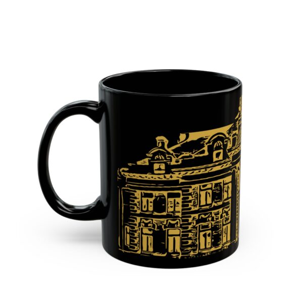 11oz Black Mug - Image 2