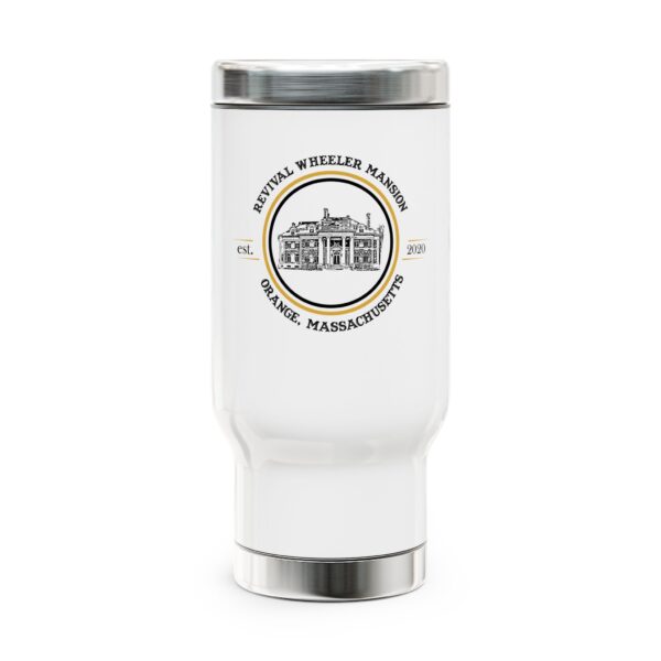 Stainless Steel Travel Mug with Handle, 14oz