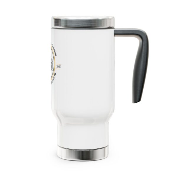 Stainless Steel Travel Mug with Handle, 14oz - Image 4