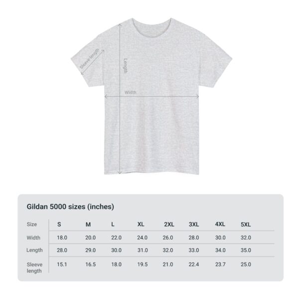 Unisex Heavy Cotton Tee - Image 15